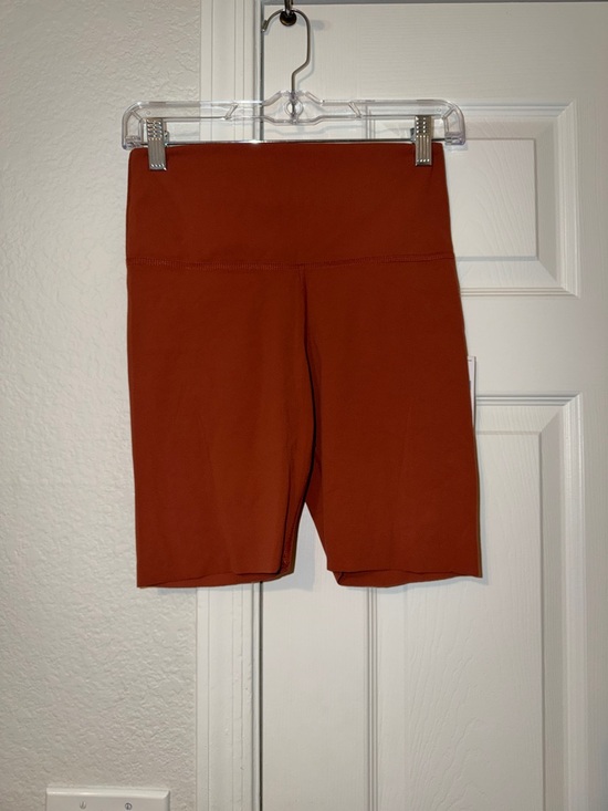 Nike Pants - Nike Yoga Luxe High-Rise Women’s Bike Shorts - Rust